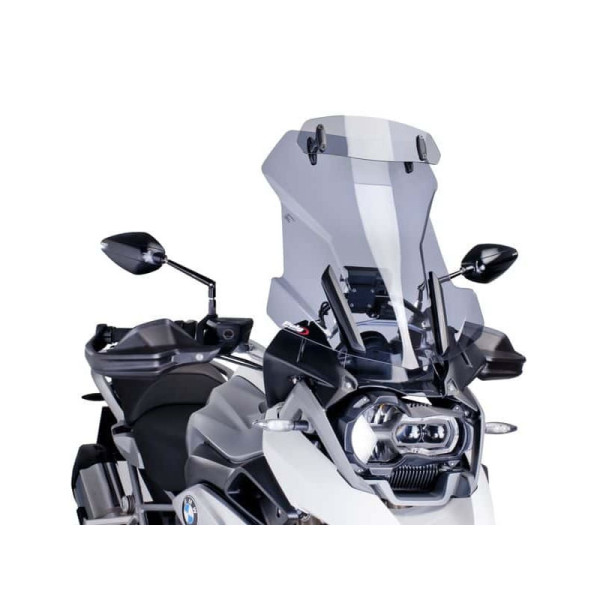 Puig Touring Screen With Extender Light Smoke